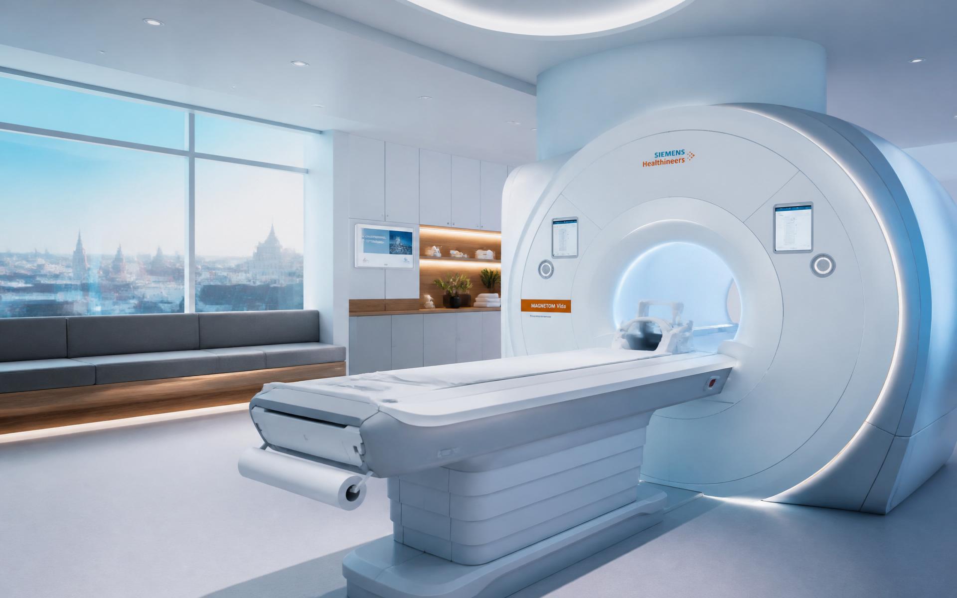 Advanced MRI scanner in a modern European hospital